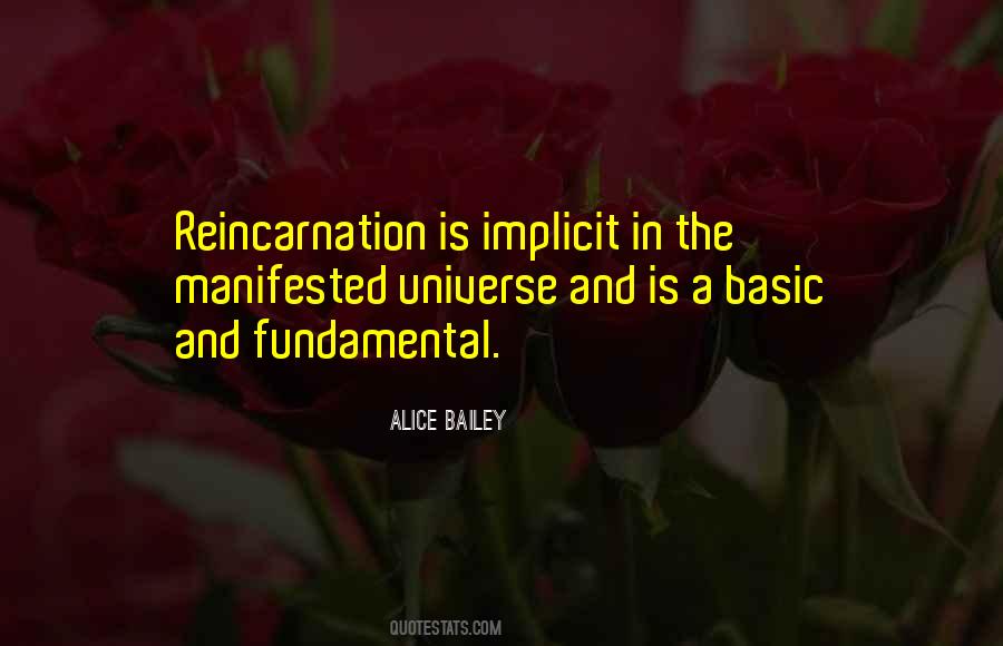 Basic Fundamentals Quotes #511103