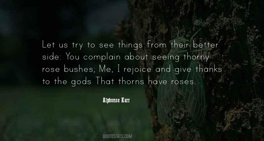Quotes About Roses Have Thorns #1136748
