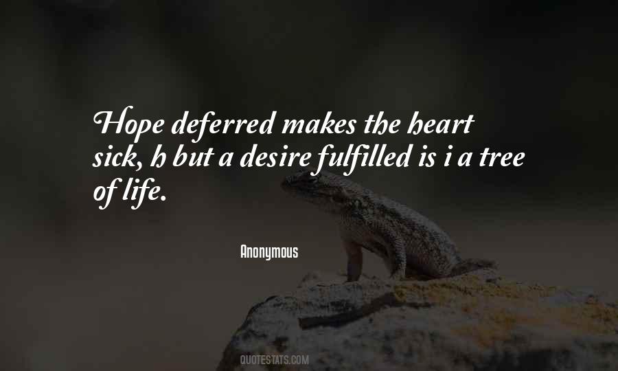 Fulfilled Heart Quotes #1237636