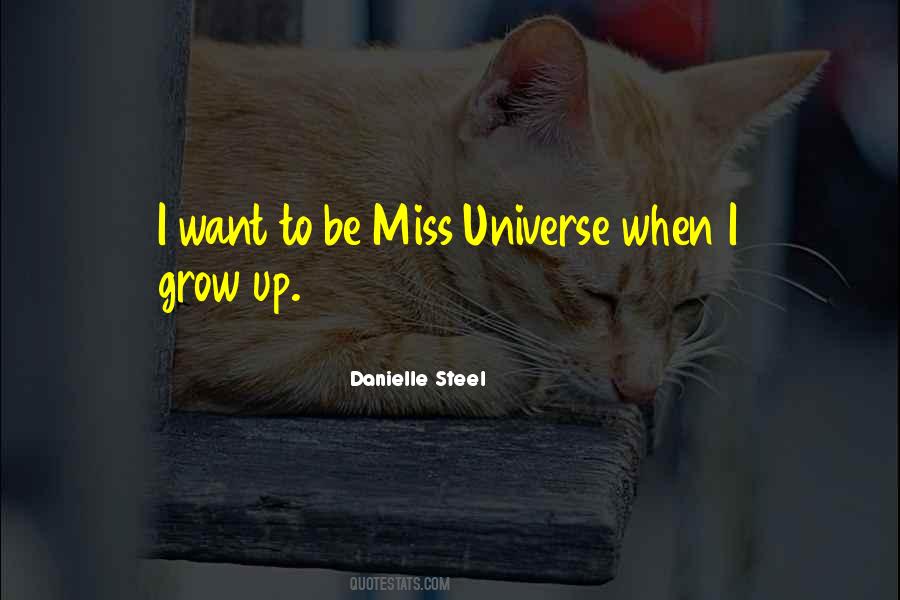 Quotes About Miss Universe #880632