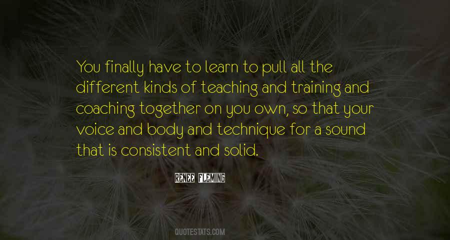 Quotes About Coaching And Teaching #1472462