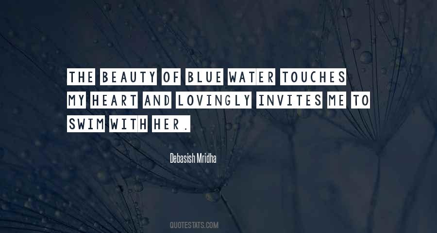 Quotes About Blue Water #1558848