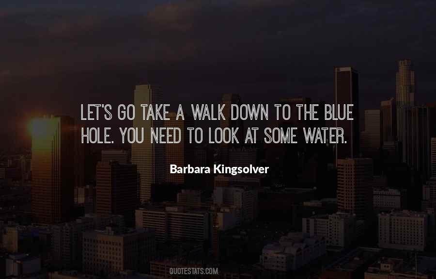 Quotes About Blue Water #203480