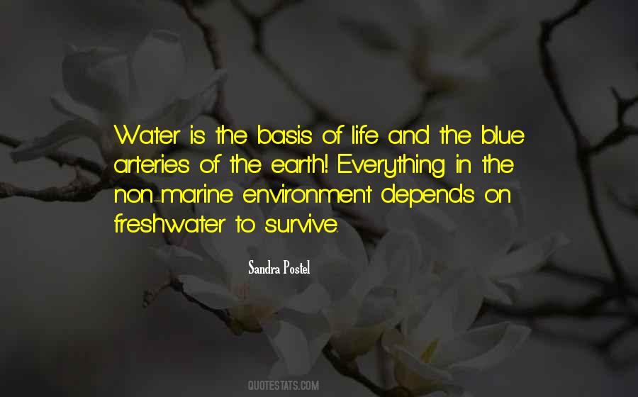 Quotes About Blue Water #356363