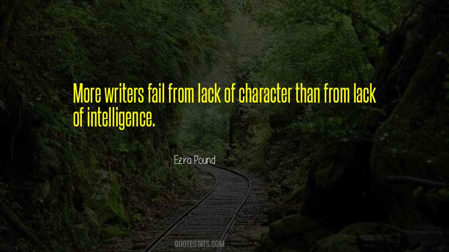 Quotes About Lack Of Character #1318221