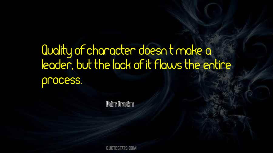 Quotes About Lack Of Character #654717