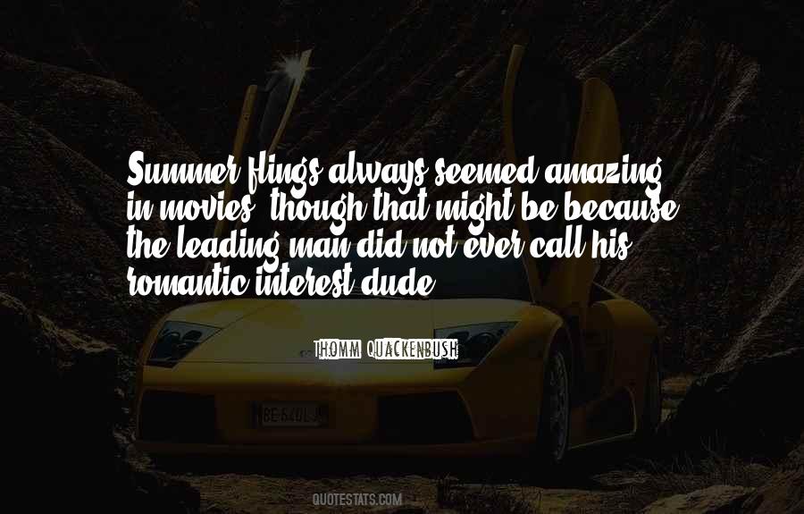 Quotes About Summer Flings #550098