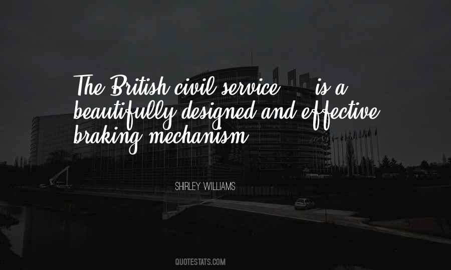 Quotes About Civil Service #13467