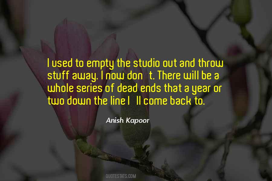 Quotes About Dead Ends #1564303