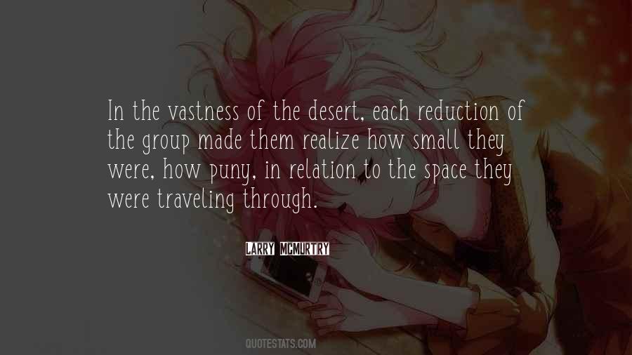 Quotes About Vastness Of Space #225916