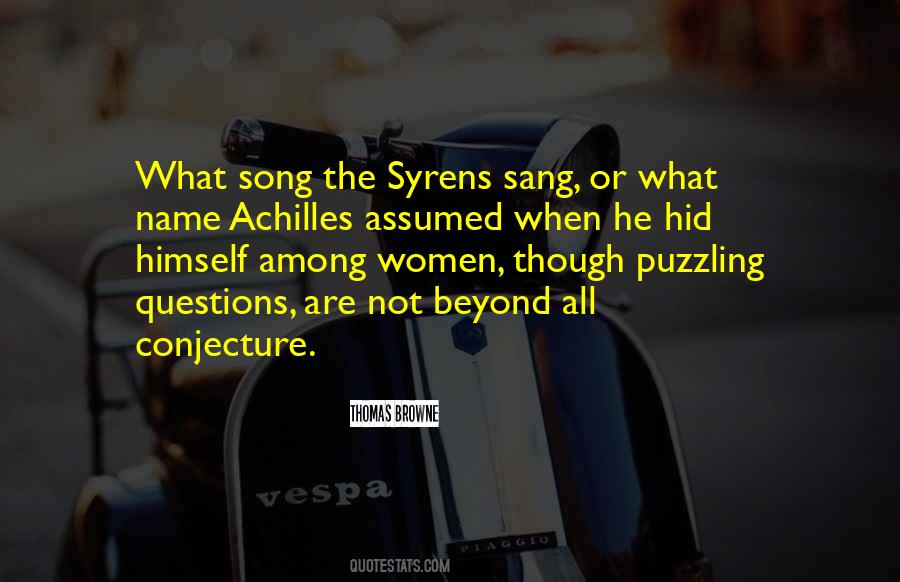 Puzzling Questions Quotes #445662