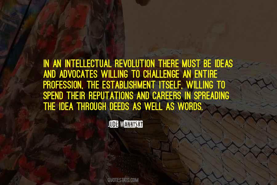 Quotes About Words And Deeds #1067193
