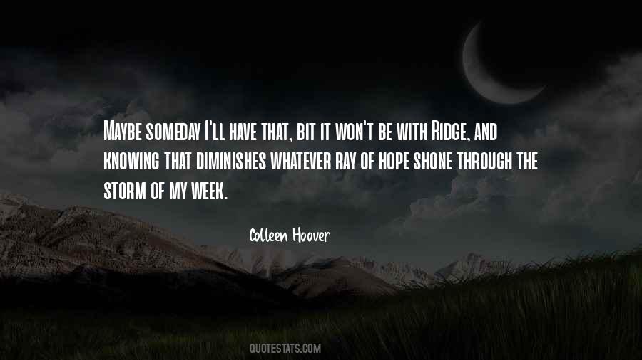 Storm In And Then There Were None Quotes #18833