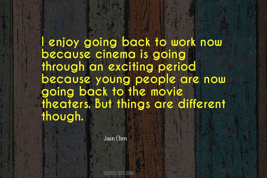 Quotes About Back To Work #1581342