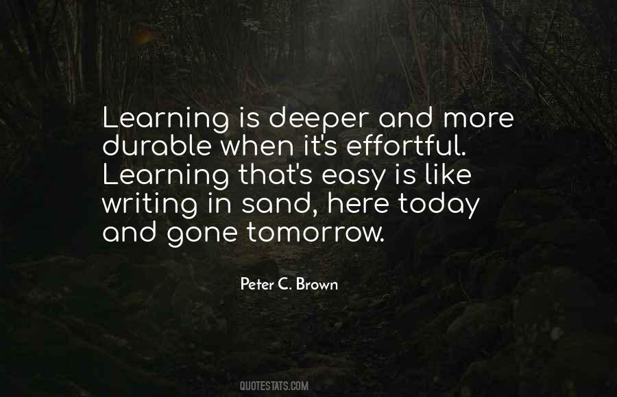 Quotes About Writing In The Sand #1420388