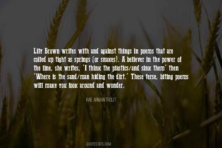 Quotes About Writing In The Sand #1852850