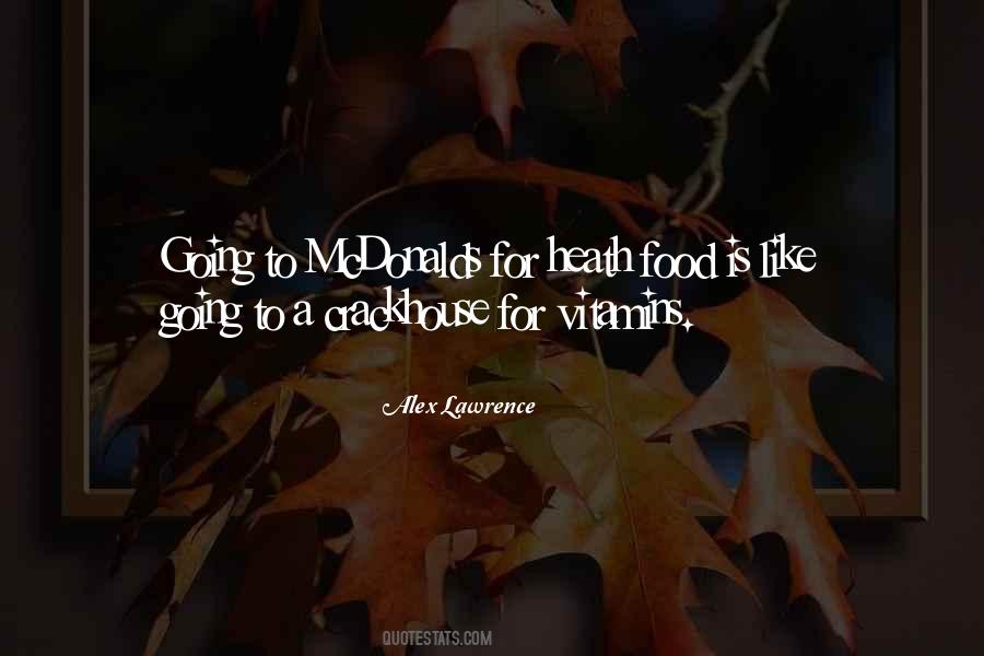 Quotes About Mcdonalds #1106531