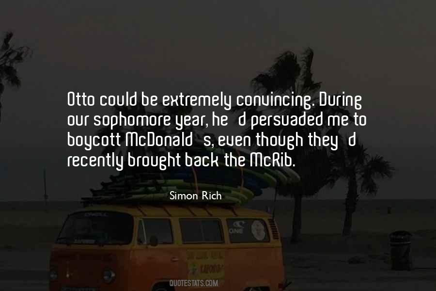 Quotes About Mcdonalds #1137033