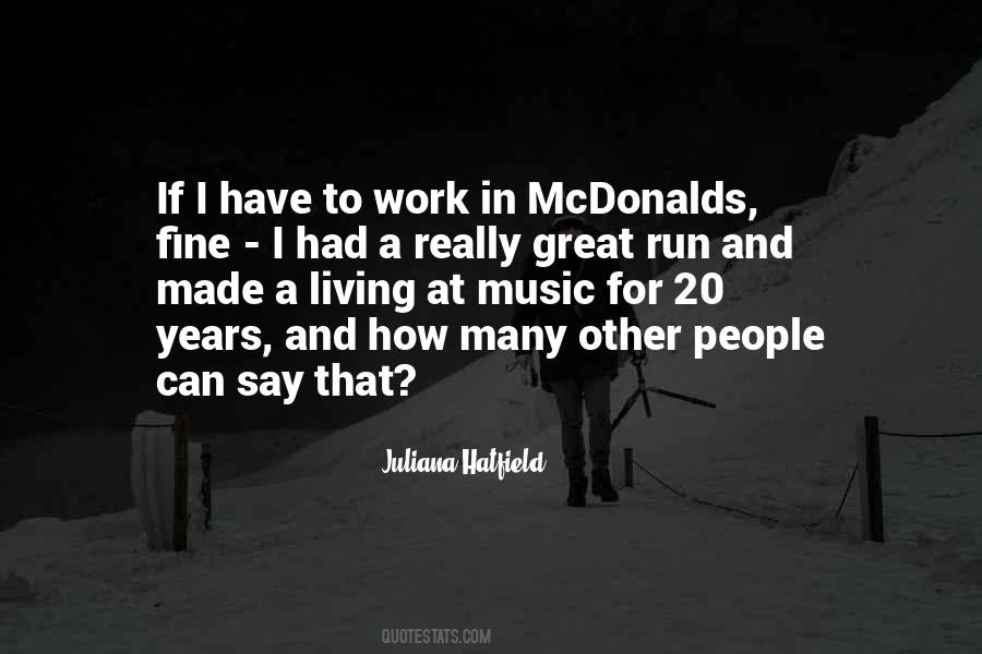 Quotes About Mcdonalds #205879