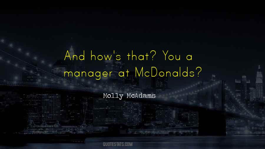 Quotes About Mcdonalds #885358
