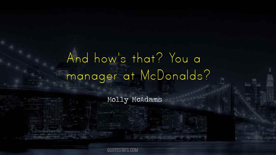Quotes About Mcdonalds #885358