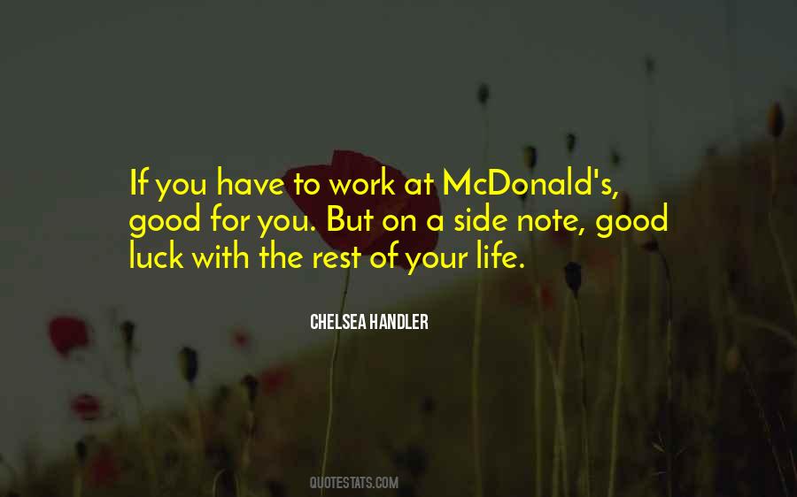 Quotes About Mcdonalds #932628