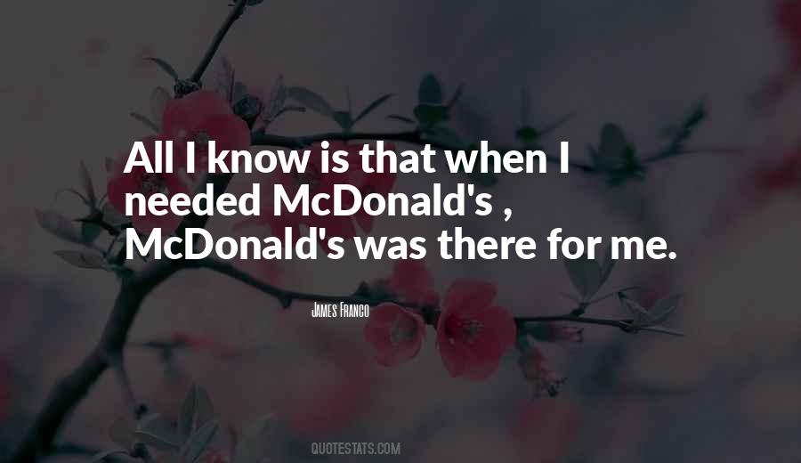 Quotes About Mcdonalds #943091