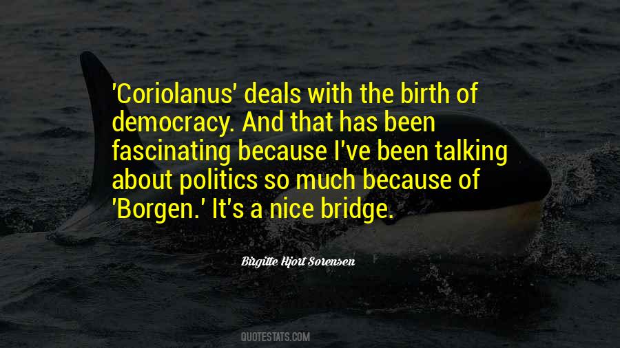 Quotes About Talking Politics #1388334