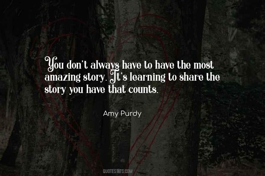 Amazing Amy Quotes #1726914