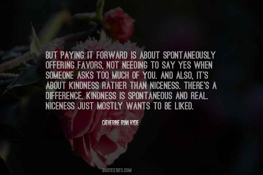 Quotes About Niceness #1572174