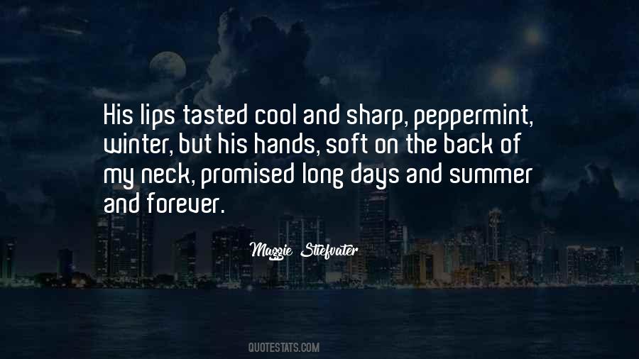 Cool Days Quotes #1044558
