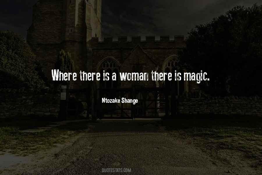 Quotes About Magic Woman #1626298