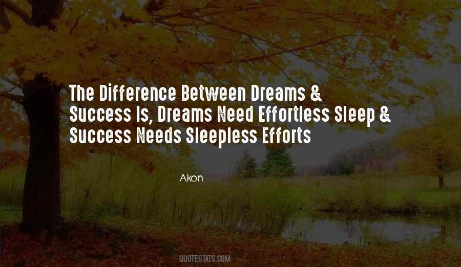 Quotes About No Sleep And Success #1635521