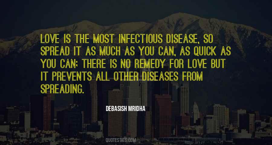 Quotes About Infectious Diseases #1091862