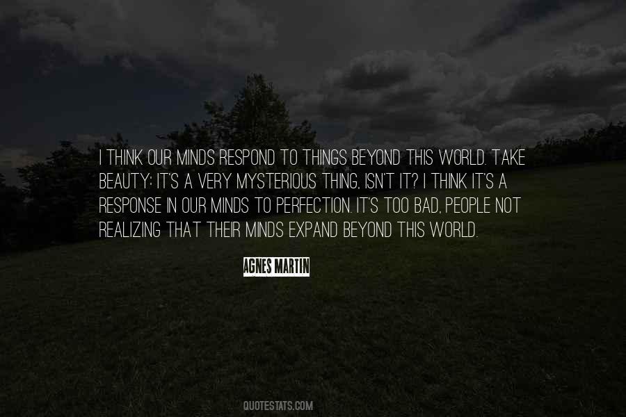 Quotes About This Bad World #1193955
