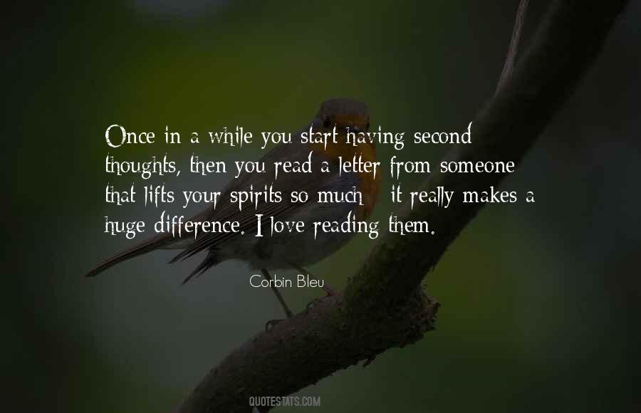 Quotes About Having Second Thoughts #1007966