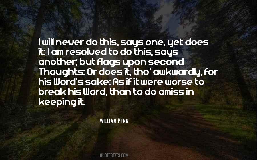 Quotes About Having Second Thoughts #593836