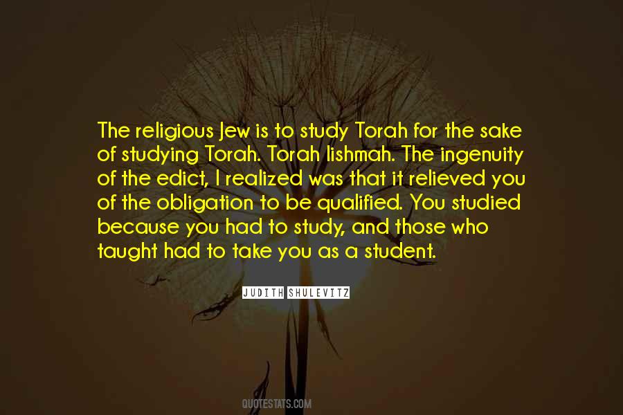 Quotes About Torah Study #1002924