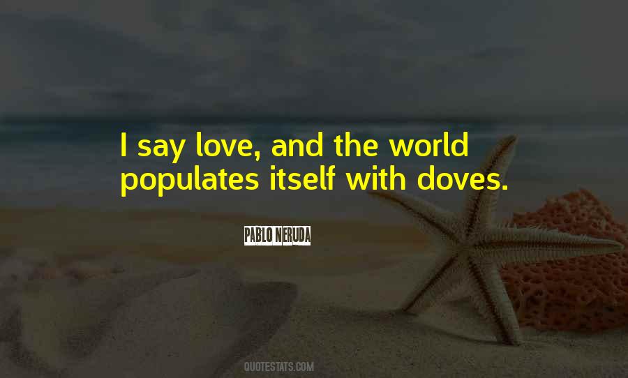 Quotes About Doves #1867506