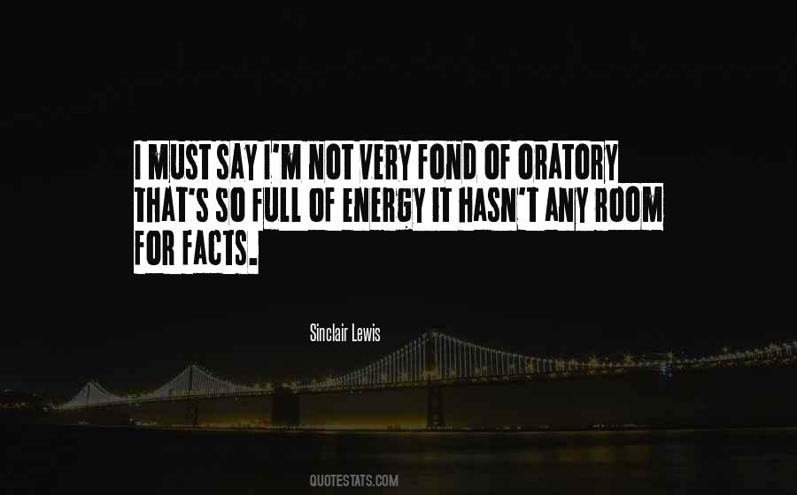 Quotes About Oratory #1549769