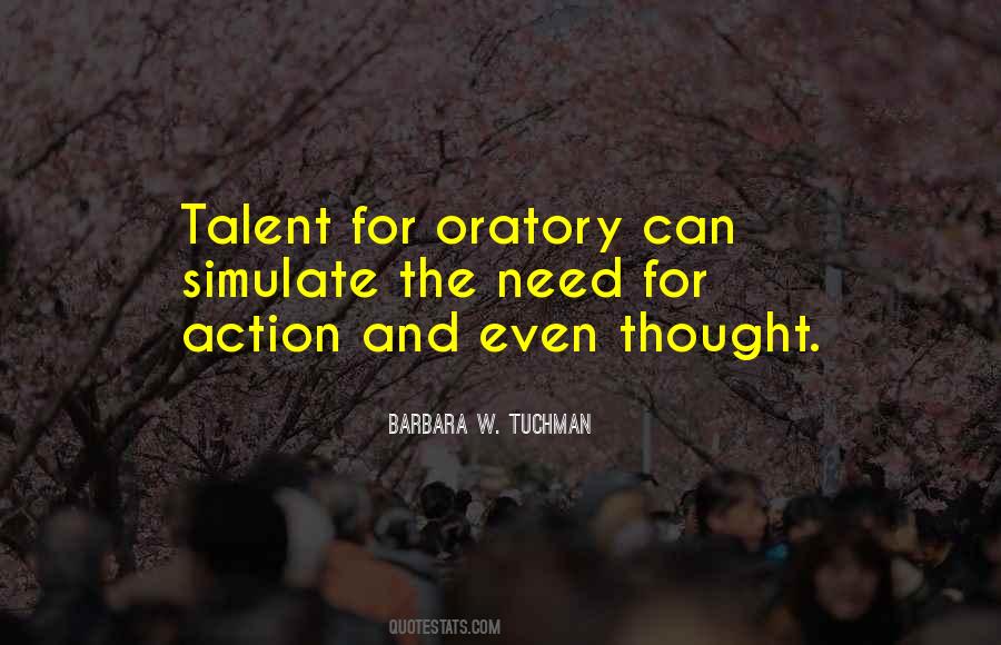 Quotes About Oratory #558152