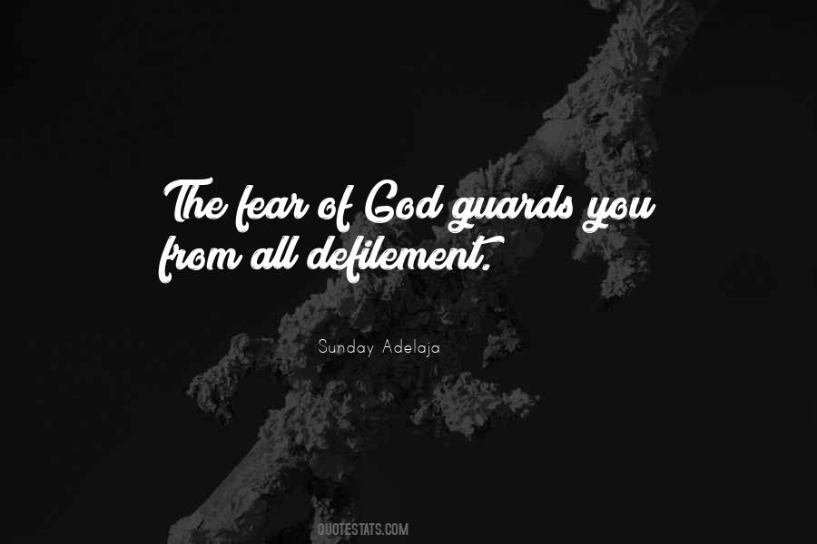 Quotes About Fear Of God #304253