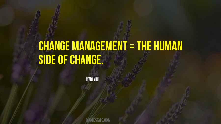 Quotes About Change Management #1744746