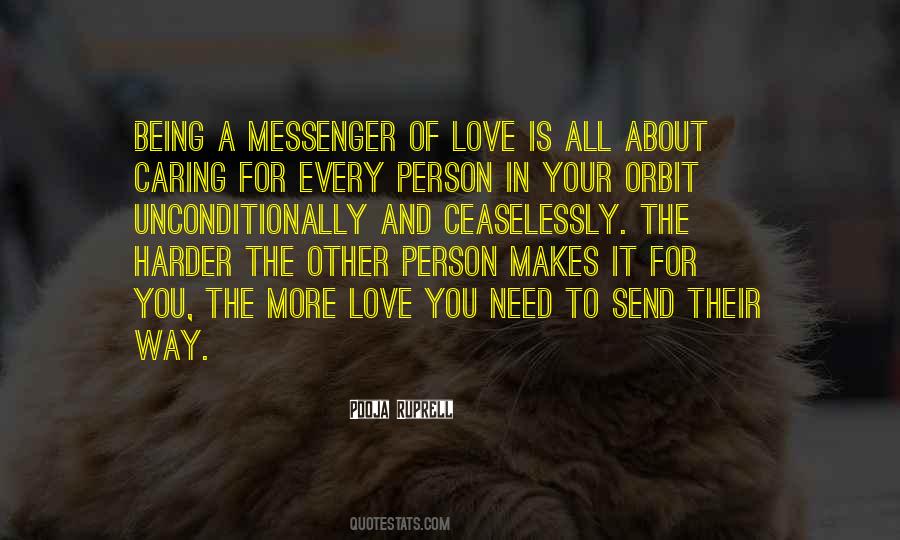 Quotes About A Messenger #1646631