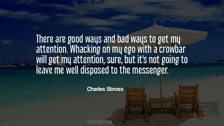 Quotes About A Messenger #663580