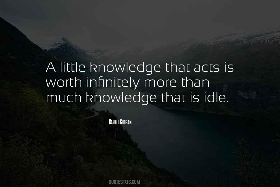 Quotes About A Little Knowledge #1228696