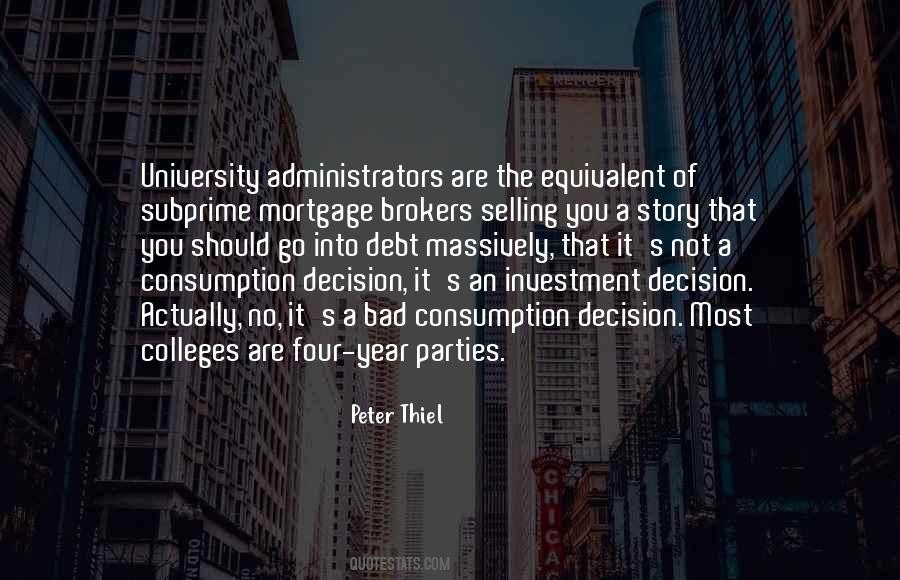 Bad Decision Quotes #739818