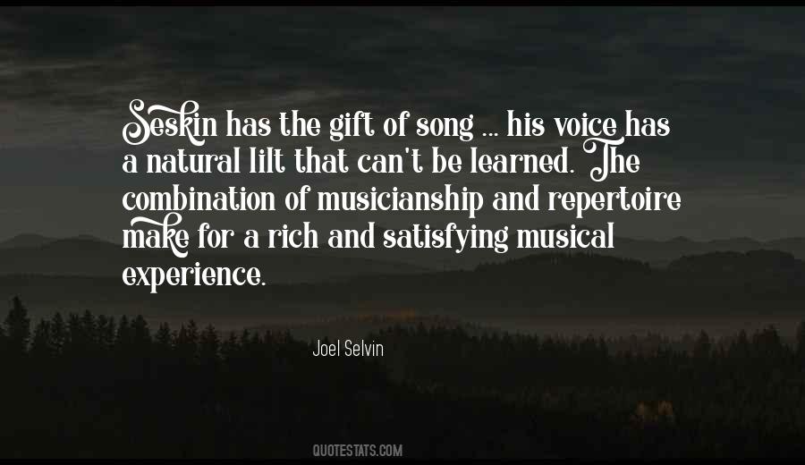 Musical Experience Quotes #1353915