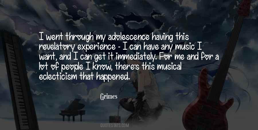 Musical Experience Quotes #1369207