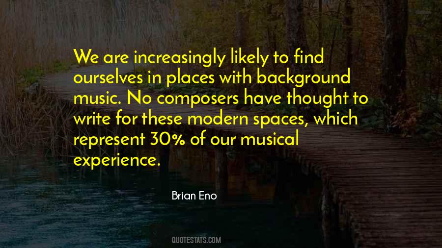 Musical Experience Quotes #390146